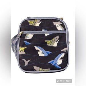 Pottery Barn Kids Mackenzie Classic Lunch Box in Shark Print